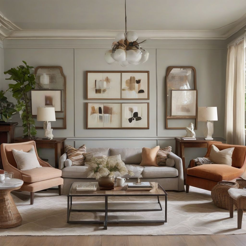 Arranging Furniture in a Large Living Room