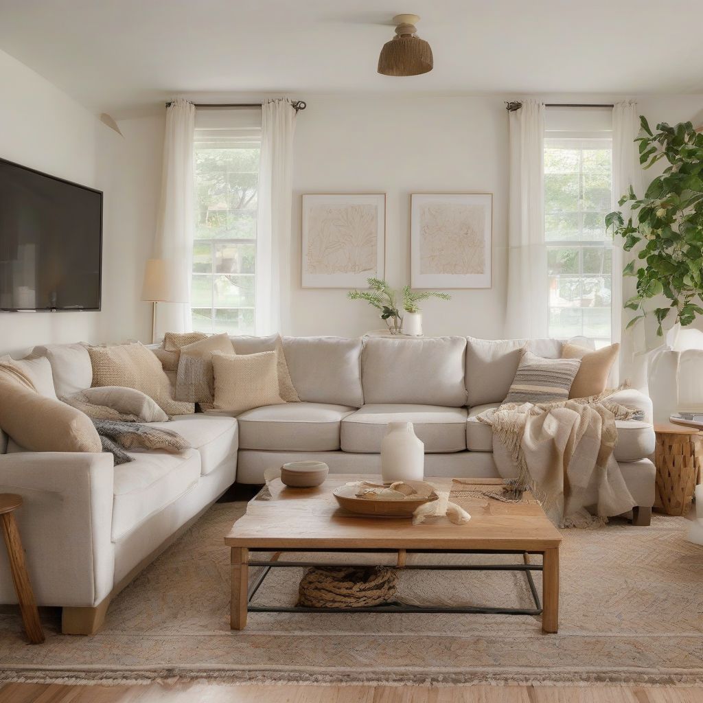 Durable furniture for a family room