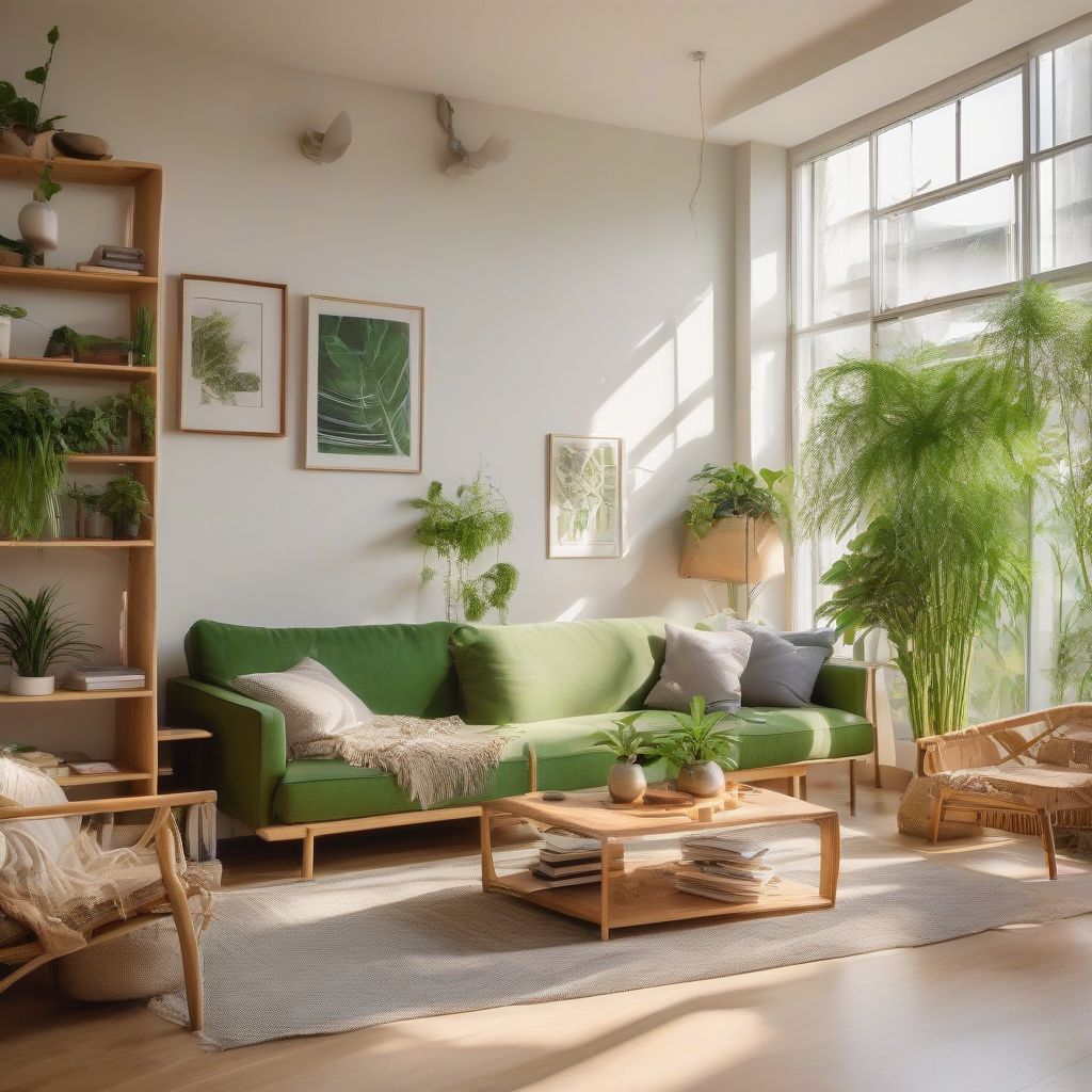 Eco-Friendly Living Room