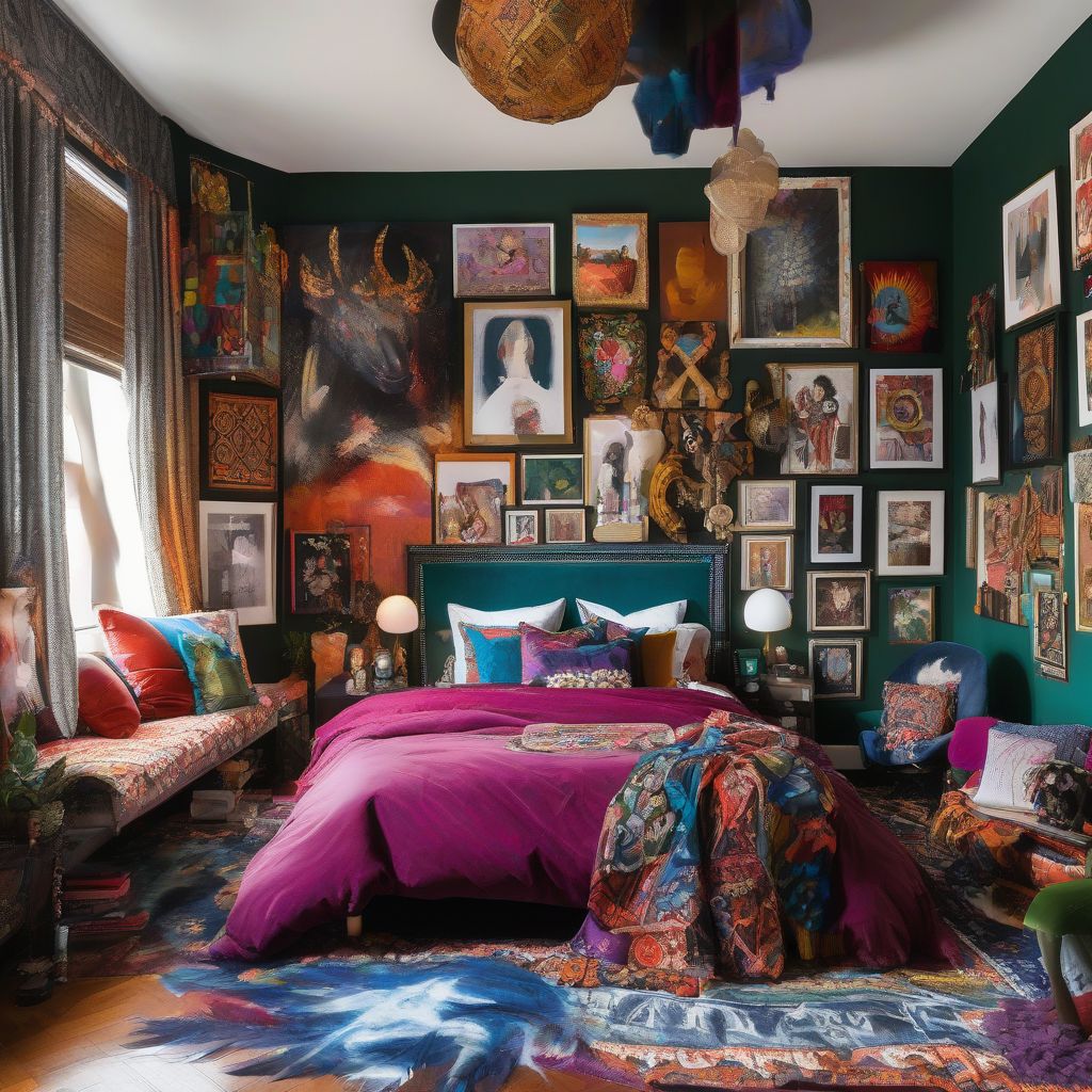 Maximalist Bedroom Design